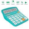 Helect Calculator, Standard Function Calculator (Blue)