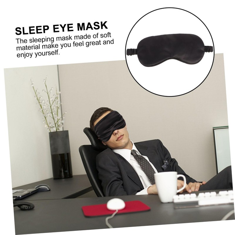TOVINANNA Silk Sleep Eye Mask Set Soft Elastic and Effective