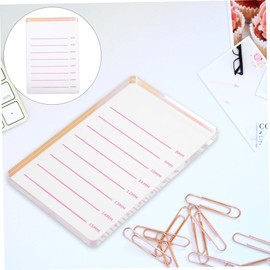 FRCOLOR 1Pc for Eyelash Grafting Durable Blooming Plate Easy to Clean Extension Tray for Professionals and Individuals Portable Lash Operation Platform