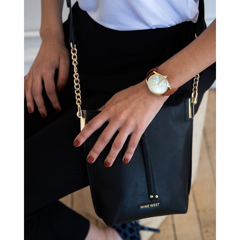 Nine West Dress Watch NW/1994CHHY