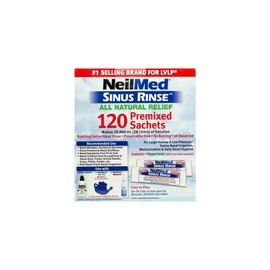 NeilMed Sinus Rinse, 120 Premixed Sachets