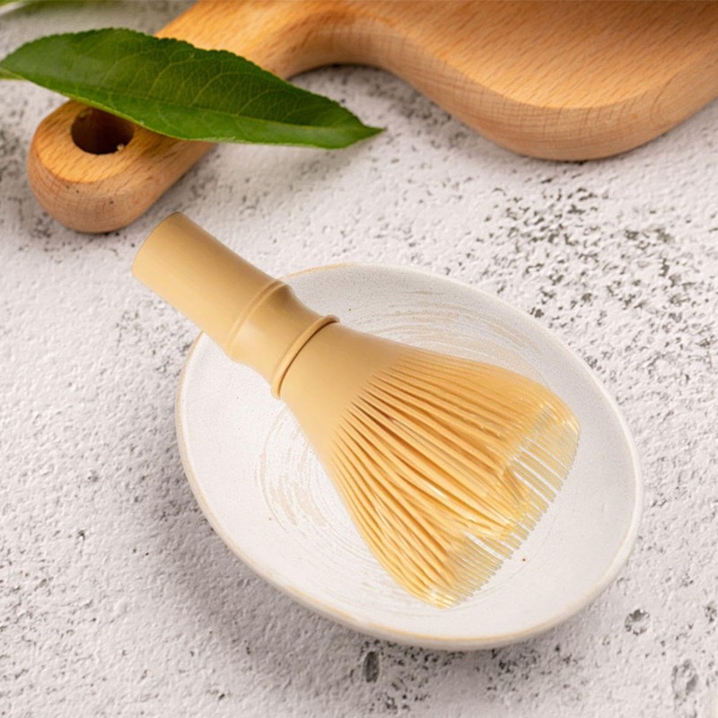 EHDWXVZM 2 Pieces Matcha Mixer, Plastic Tea Set, Tea Brewing