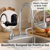 Pacific Bay Lynden Modern High Arc Kitchen Sink Faucet -
