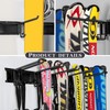 WALMANN Wall Mount Tool Organizer, Mop and Broom Holder, Garage