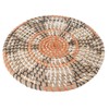Grass Woven Placemats Nordic Style Innovative Round Placemats for Dining