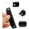 Sliding Door Handles 2 Pcs, Aluminum Alloy Curved Handle Balcony
