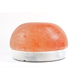 Himalayan Secrets® Salt Dome Lamp | for Warming Up Hands and Feet (9" Diameter)