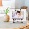 Zodvery New Baby Picture Frame, Tiny Miracle Wood Picture Frame,