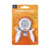 Fiskars 173290-1001 FCSP-7329 1/4-Inch Corner Squeeze Paper Punch, Round the