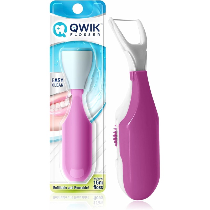 Flosser dental automático de QWIK | Haga clic en el