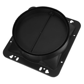 KICHOUSE Range Hood Covers Kit Non Return Flap Vent Connector for Kitchen Exhaust Easy Installation Durable Design Fits Various Models for Home and Restaurant Use