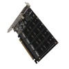Adapter Card 4 Port M.2 NVMe SSD to PCIE X16