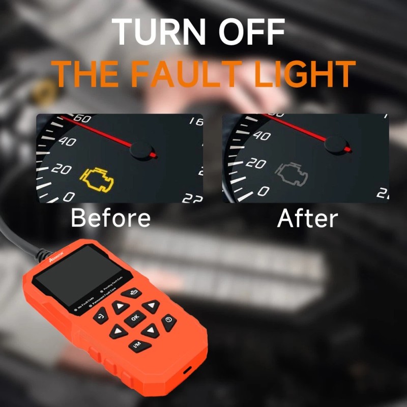 AERMOTOR OBD2 Scanner Code Reader Car Diagnostic Scan Tool Check