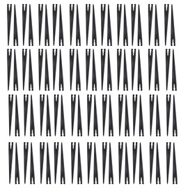 AUXBC 120Pcs Heavy Duty Drip Irrigation Stakes, Universal 1/8" and 1/4" Tubing Hose Holder for Vegetable Garden, Flower Beds, Hydroponic Growing System