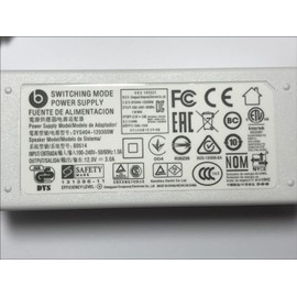 Replacement for UK 12V 3A AC Adaptor Charger for Beats by Dre Pill XL Portable Bluetooth Speaker