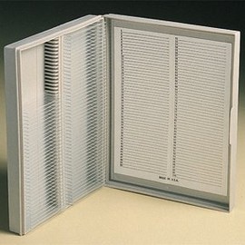 Polypropylene Microscope Slide Box Holds 100 Slides (1 ea.)