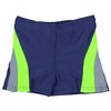 Aquarti Boys' Swimming Trunks with Side Piping, Dark blue /