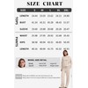 WIHOLL Travel Outfits for Women High Neck Basic Lounge Set