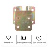 DOITOOL 6 Pack Iron Bed Bracket Hinge Connector, Interlocking Hooks,