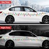 MORCART 80 Pieces Reflective Christmas Car Decorations Set - 50