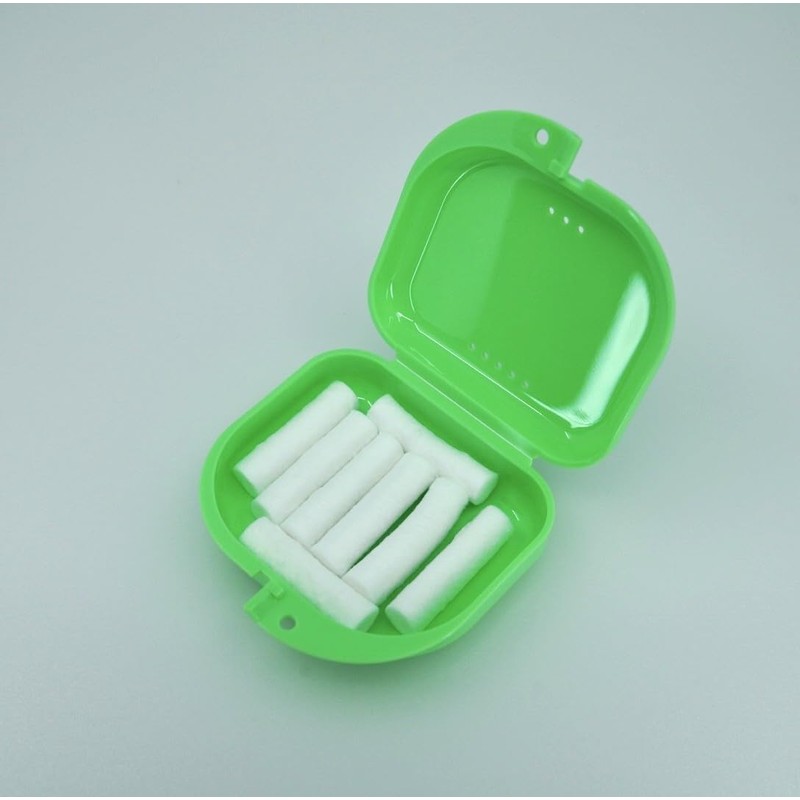 150-Pack Nose Bleed Stopper Cotton Rolls with CASE – Super