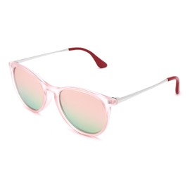 Pro Acme Polarised Children's Sunglasses with Anti-Glare Filter for Children from 3-9 Years, Boys and Girls (Pink Frame, Pink Reflective)