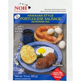 NOH Portuguese Sausage, 1.125-Ounce Packet, (Pack of 12)