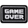 Game Over Patch, Velcro (Velcro/Velcro) Removable, Military Airsoft Game-Based Funny
