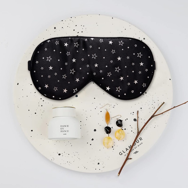 townssilk 100% silk sleep mask with adjustable strap,comfortable and super