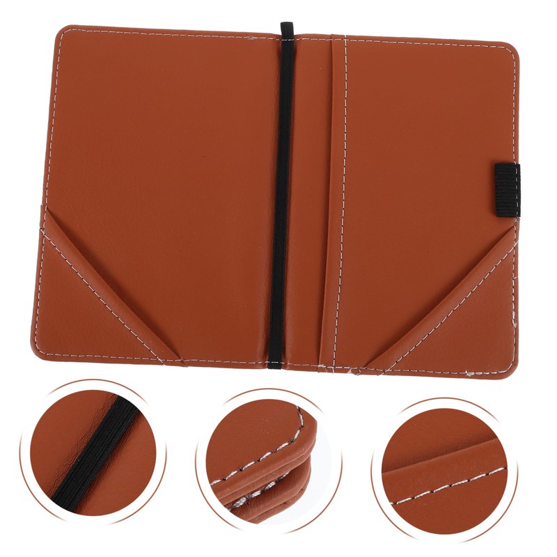 Gatuida Golf Score Book Durable PU Scorecard Holder for Tournaments