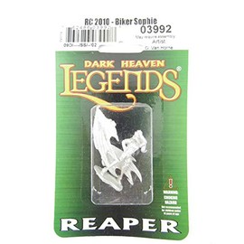 Biker Sophie Miniature 25mm Heroic Scale Figure Dark Heaven Legends Reaper Miniatures
