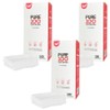 iya PURE 100 Pure Cotton Cotton Pads 60 x 70 mm, 100 sheets, 3 pcs / iya PURE 100 순면 화장솜 60 x 70 mm, 100매입, 3개