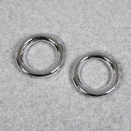 RUIQ Toyota Corolla Sport 210 Series (2018 and newer present) Exterior Chrome Plated Front Fog Lamp Ring Garnish Designed for Toyota Corolla Sport