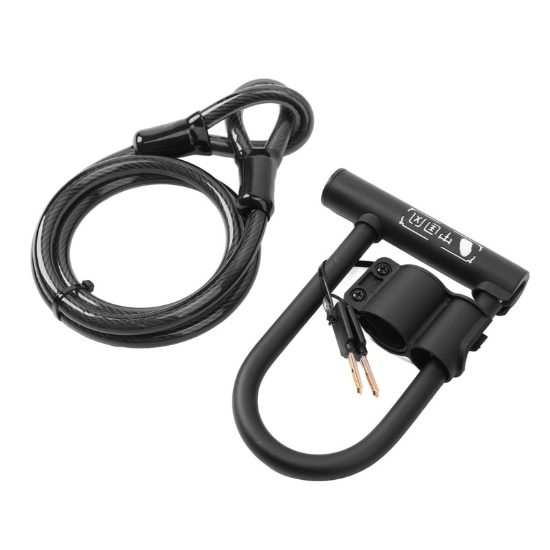 Bike U Lock Waterproof Rustproof Bike Heavy Duty High Security