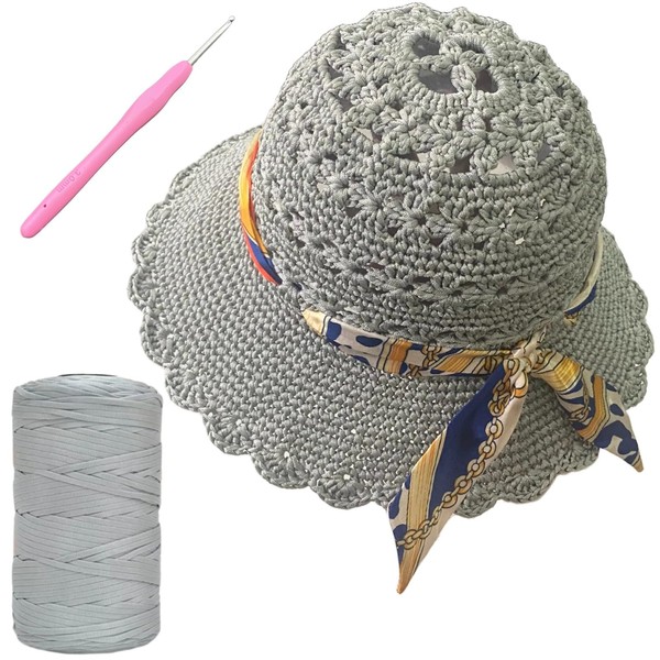 SHENJILL Crochet Kit for Beginners with Crochet Yarn Women Sun