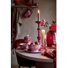 Pip Studio Flower Festival 51001294 Pastry Plate Dark Pink 17