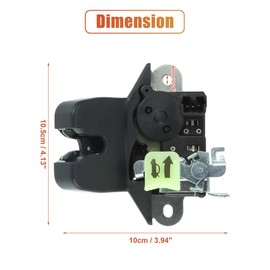 Car Rear Liftgate Lock Actuator Trunk Latch 81230-F2010 Door Latch Assembly for Hyundai Elantra 2017-2019 Tailgate Door Latch Lock Actuator Car Door Unlocking Kit