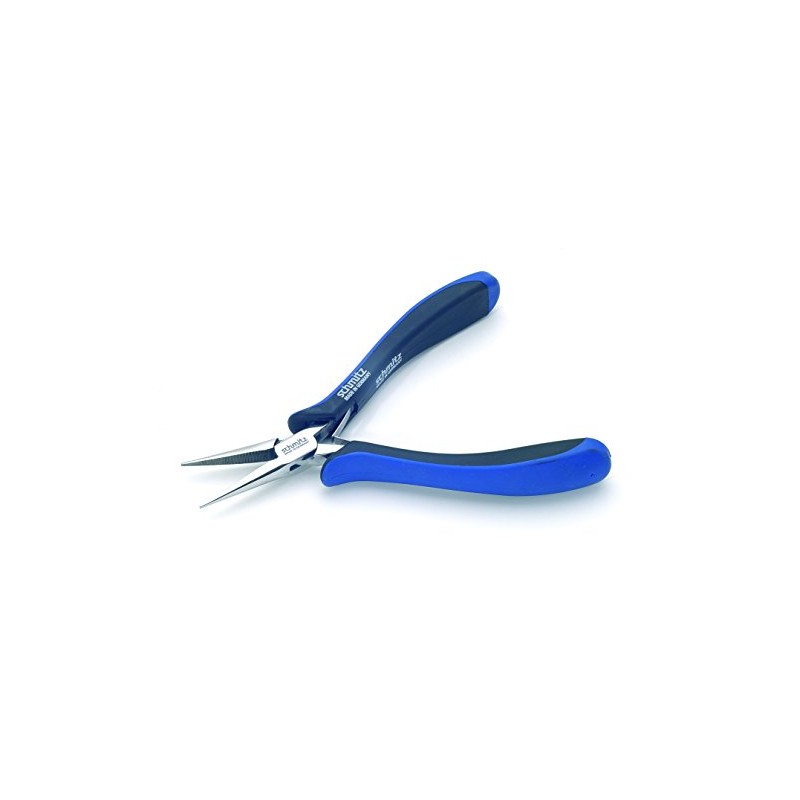 Schmitz 4202HS22 Long Nose Pliers 140 mm Straight, Long Gripping