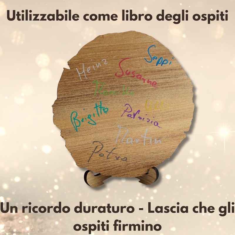 DARO Design - Wooden Disc - 70 Years - Size