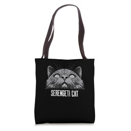 Serengeti Cat Cat Lover Bengal Cat Kitten Cat Themed Cat Mom Tote Bag