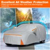 Car Cover for 2007-2025 Toyota Land Cruiser/Lexus LX, Waterproof Custom-fit