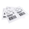 ChromaLabel 8-1/2 x 5-1/2 Inch Half Sheet Shipping Labels for