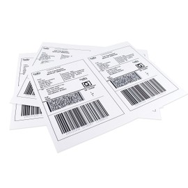 ChromaLabel 8-1/2 x 5-1/2 Inch Half Sheet Shipping Labels for Laser and Inkjet Printers, 25 Sheets, 50 Pack