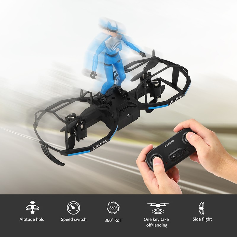 E020 2‑Axle RC Stunt Paraglider Drone Altitude Hold Mode Drone