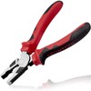 LEONTOOL High Leverage Combination Pliers 7-Inch Heavy Duty Linesman Pliers