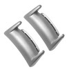 Mikinona 2pcs Smart Watch Connector Durable Adapter for Gear Fashionable