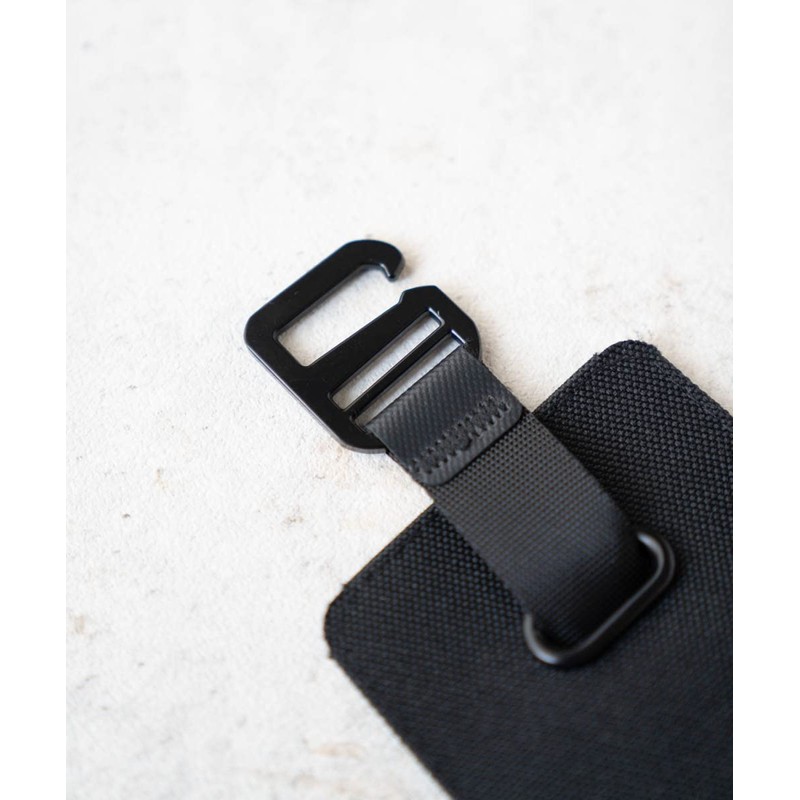 Nakota Ringer Keycase Key Case, Key Ring, Bell Shape, Black,