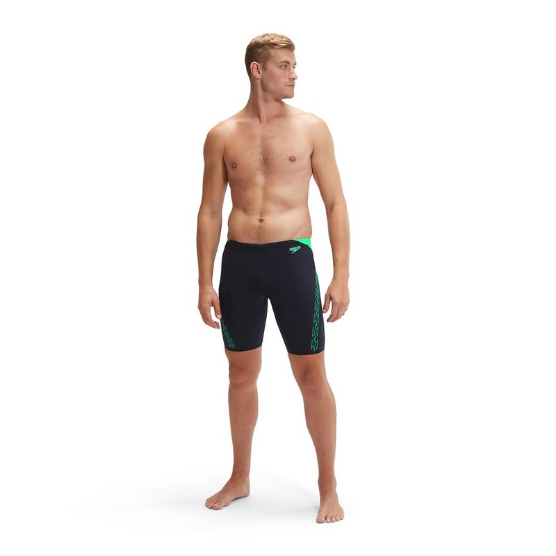 Speedo Men's Hyperboom Splice Jammer, Green, 10