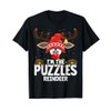 Christmas Matching I'm The Puzzles Reindeer T-Shirt