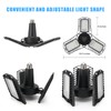 HouLight UL Certified LED Garage Ceiling Lights, 8000 Lumens, E26/E27